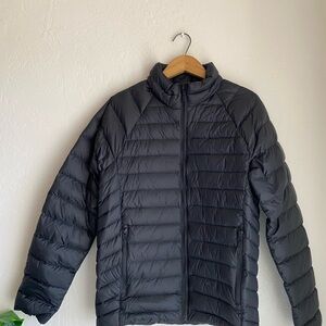 Men's Black Puffer Jacket